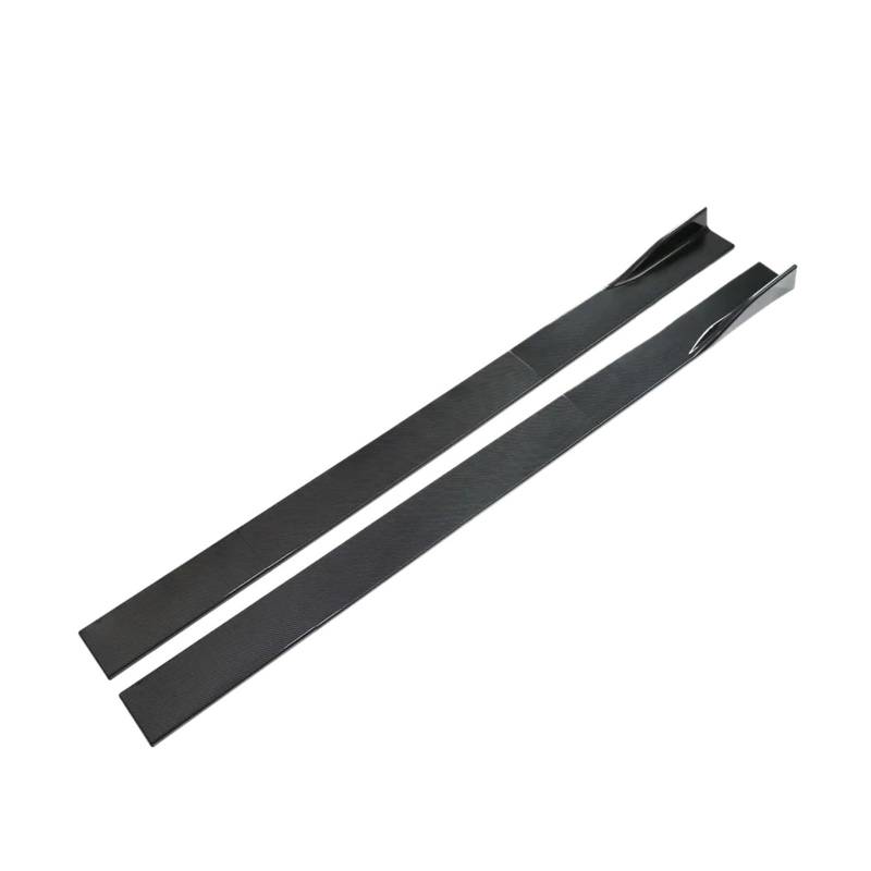 DDGHAE Auto-Seitenschweller, kompatibel mit Audi A3 S3 A4 S4 A5 S5 RS5 A7 A8, Autozubehör, 78,7" 86,6" Verlängerungs-Wippsplitter, Winglet-Flügel, Karosserie(86.6in Black) von DDGHAE