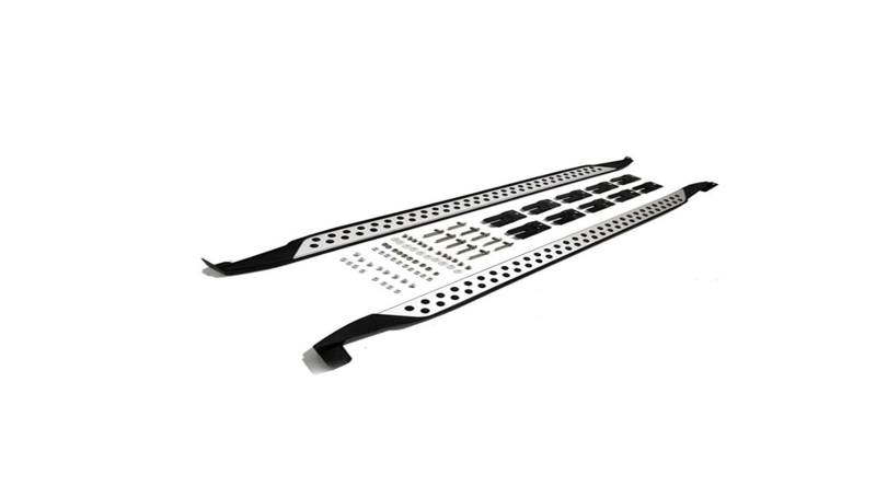 DDGHAE Auto-Seitenschweller, kompatibel mit C-HR CHR 2017 2018 2019 2020 2021 2022, dickes Aluminium, Seitenstangen-Trittbrett-Seitenstufe von DDGHAE
