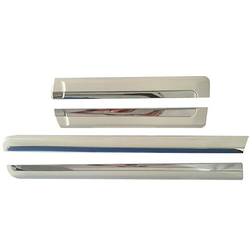 DDGHAE Auto-Seitenschweller, kompatibel mit Toyota Land Cruiser FJ 150 Prado FJ150 2010–2017, perlweiß, Seitentür-Karosserie-Formteil, Verkleidung(2010-2013) von DDGHAE