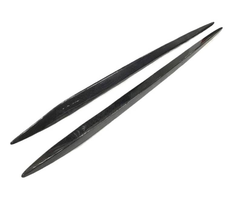 DDGHAE Auto-Seitenschweller-Bodykit, kompatibel for Alfa Romeo Giulia Limousine 4-türig 2016 2017 2018 2019 2020, Add-On-Stil FRP, 2-teiliger Seitenschweller aus Kohlefaser, Stoßstangenschürzen, Spoil von DDGHAE