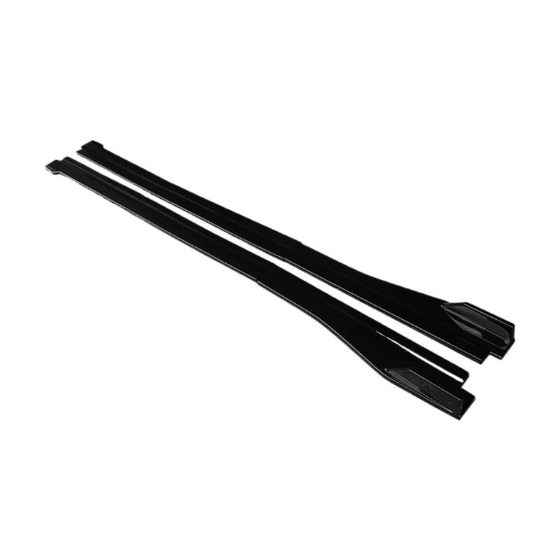 DDGHAE Auto-Seitenschweller-Erweiterungen Stoßstangen-Türlippensplitter Winglet-Zubehör Carbonfaser-Look Kompatibel for Accord 2018 2019 2020 2021(Gloss Black) von DDGHAE