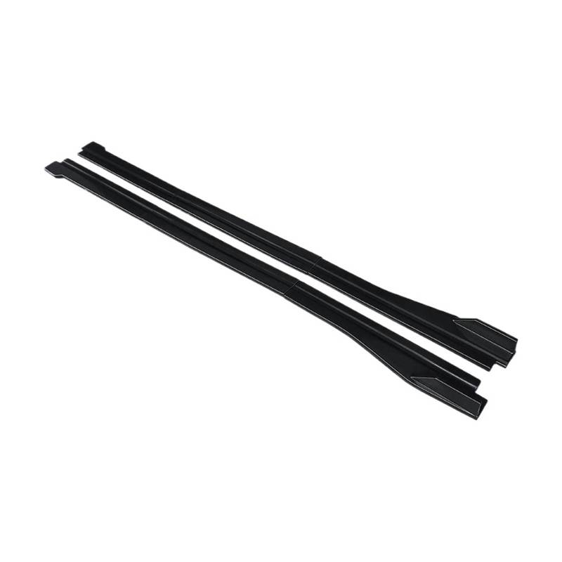 DDGHAE Auto-Seitenschweller-Erweiterungen Stoßstangen-Türlippensplitter Winglet-Zubehör Carbonfaser-Look Kompatibel for Accord 2018 2019 2020 2021(Matte Black) von DDGHAE