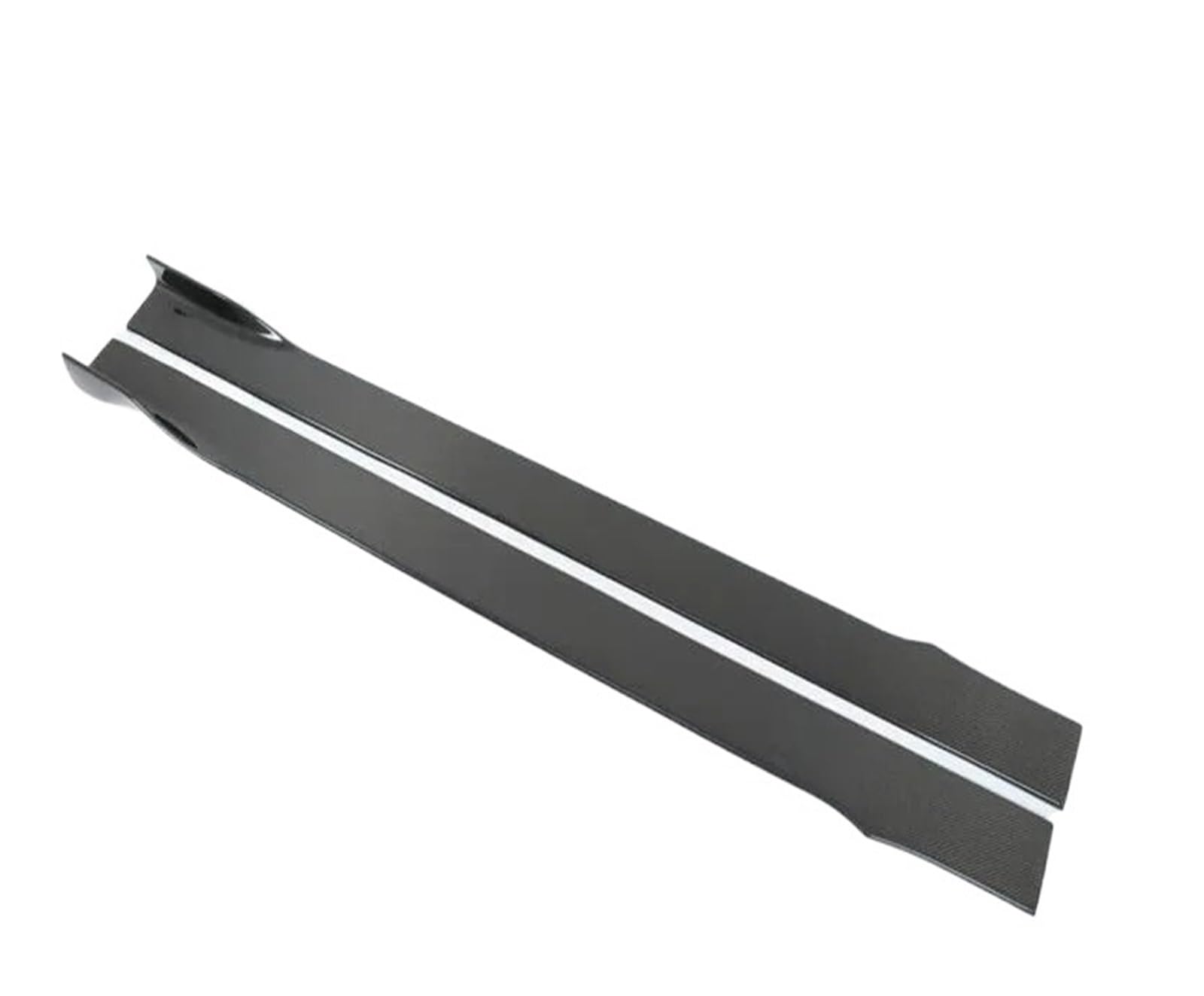 DDGHAE Auto-Seitenschweller-Karosserie, kompatibel for Audi A7 S7 RS7 2011–2021, Autozubehör, Carbonfaser-Kit, Lippensplitter, Verkleidungsabdeckung, Spoiler(A7 S7 C8 2019-2022) von DDGHAE