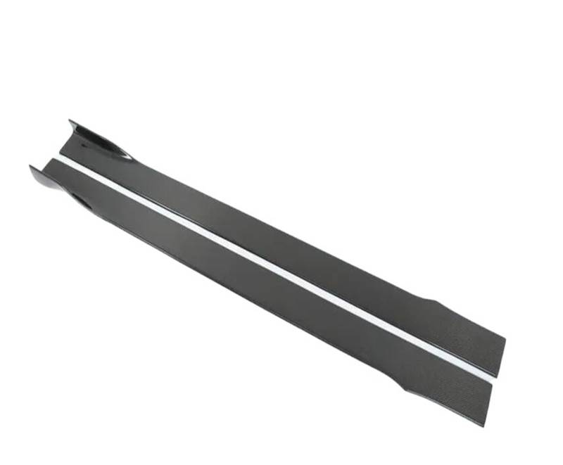 DDGHAE Auto-Seitenschweller-Karosserie, kompatibel for Audi A7 S7 RS7 2011–2021, Autozubehör, Carbonfaser-Kit, Lippensplitter, Verkleidungsabdeckung, Spoiler(A7 S7 C8 2019-2022) von DDGHAE