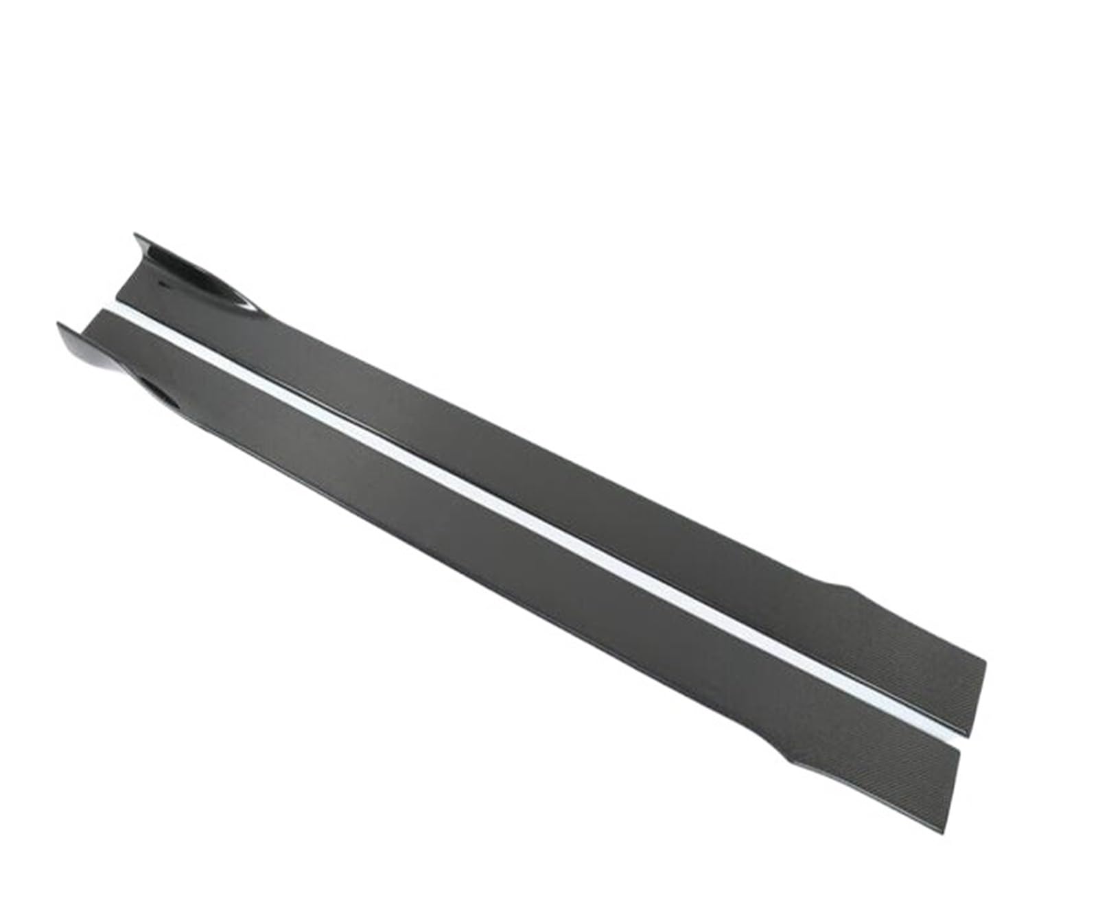 DDGHAE Auto-Seitenschweller-Karosserie, kompatibel for Audi A7 S7 RS7 2011–2021, Autozubehör, Carbonfaser-Kit, Lippensplitter, Verkleidungsabdeckung, Spoiler(A7 S7 RS7 2011-2018) von DDGHAE