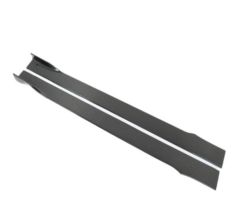 DDGHAE Auto-Seitenschweller-Karosserie, kompatibel for Audi A7 S7 RS7 2011–2021, Autozubehör, Carbonfaser-Kit, Lippensplitter, Verkleidungsabdeckung, Spoiler(A7 S7 RS7 2011-2018) von DDGHAE