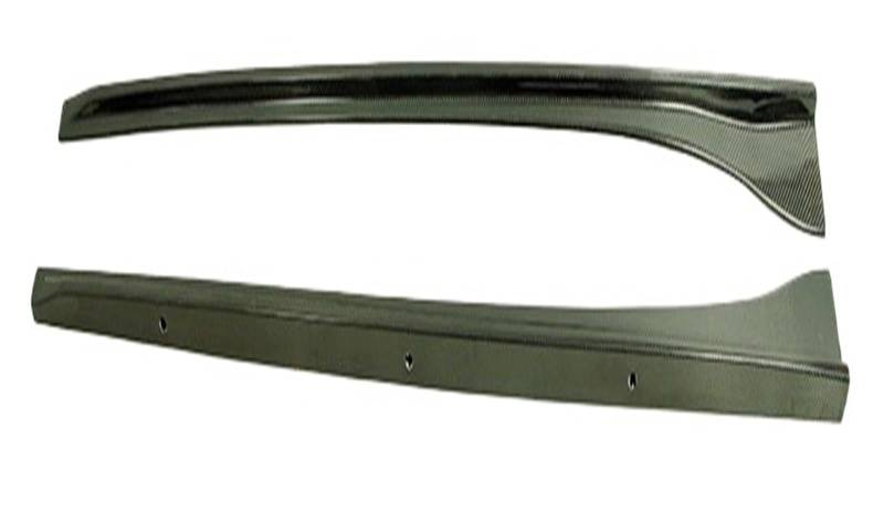 DDGHAE Auto Seitenschweller Kompatibel for BMW 6-Serie F06 M-Sport M6,3-D Stil Carbon Faser 4 Tür von DDGHAE