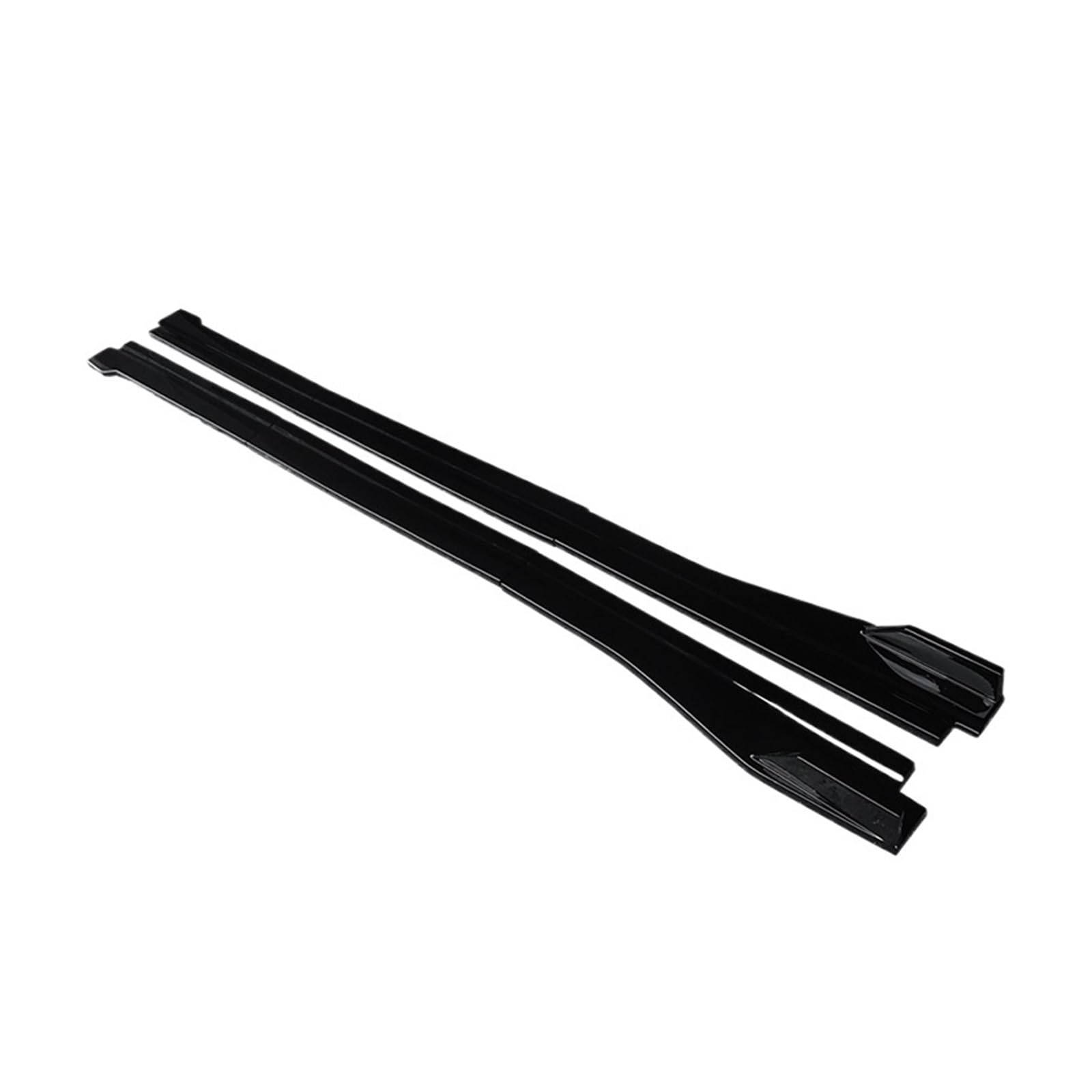 DDGHAE Auto-Seitenschweller kompatibel for City 2014–2019, Verlängerungen, Splitter, Stoßstangendiffusor, Spoiler, Schürzen, Zubehör, Carbon ABS(Gloss Black) von DDGHAE
