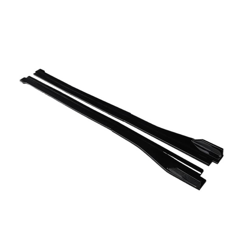 DDGHAE Auto-Seitenschweller kompatibel for City 2014–2019, Verlängerungen, Splitter, Stoßstangendiffusor, Spoiler, Schürzen, Zubehör, Carbon ABS(Gloss Black) von DDGHAE