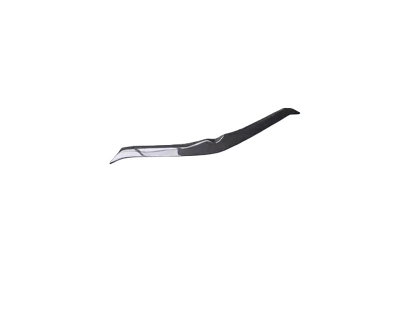 DDGHAE Auto Vorderen Stoßfänger Kompatibel for Alfa Romeo Stelvio 2017 2018 2019 2020 2021 2022 Carbon Fiber Lip Diffusor Spoiler Abdeckung(Upper front lip) von DDGHAE