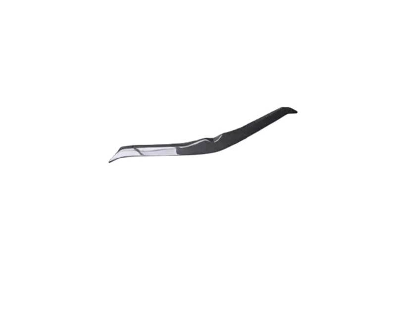 DDGHAE Auto Vorderen Stoßfänger Kompatibel for Alfa Romeo Stelvio 2017 2018 2019 2020 2021 2022 Carbon Fiber Lip Diffusor Spoiler Abdeckung(Upper front lip) von DDGHAE
