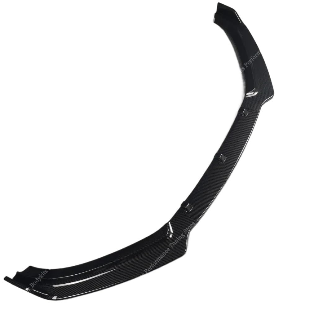 DDGHAE Auto Vorderen Stoßfänger Kompatibel for Audi Q3 8U Lip Spoiler Splitter Diffusor Nachrüstung Q3 MK1 Facelift 1,4 2,0 ​​TFSI TDI 2015-2018 Bodykit Tuning(Carbon Look) von DDGHAE