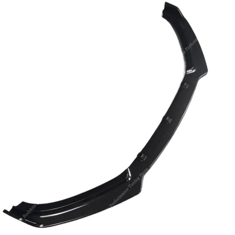 DDGHAE Auto Vorderen Stoßfänger Kompatibel for Audi Q3 8U Lip Spoiler Splitter Diffusor Nachrüstung Q3 MK1 Facelift 1,4 2,0 ​​TFSI TDI 2015-2018 Bodykit Tuning(Carbon Look) von DDGHAE