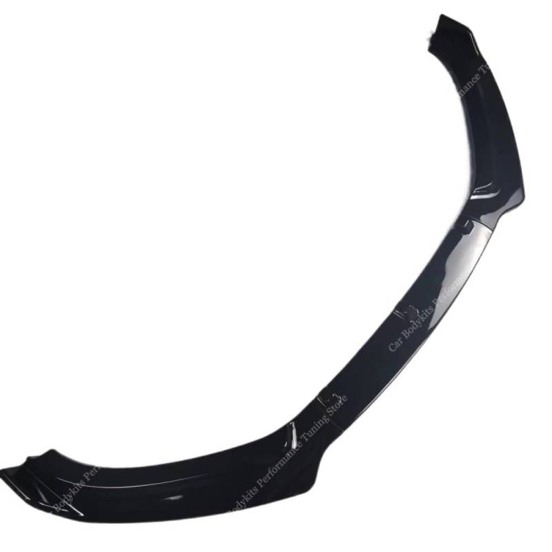 DDGHAE Auto Vorderen Stoßfänger Kompatibel for Audi Q3 8U Lip Spoiler Splitter Diffusor Nachrüstung Q3 MK1 Facelift 1,4 2,0 ​​TFSI TDI 2015-2018 Bodykit Tuning(Gloss Black) von DDGHAE