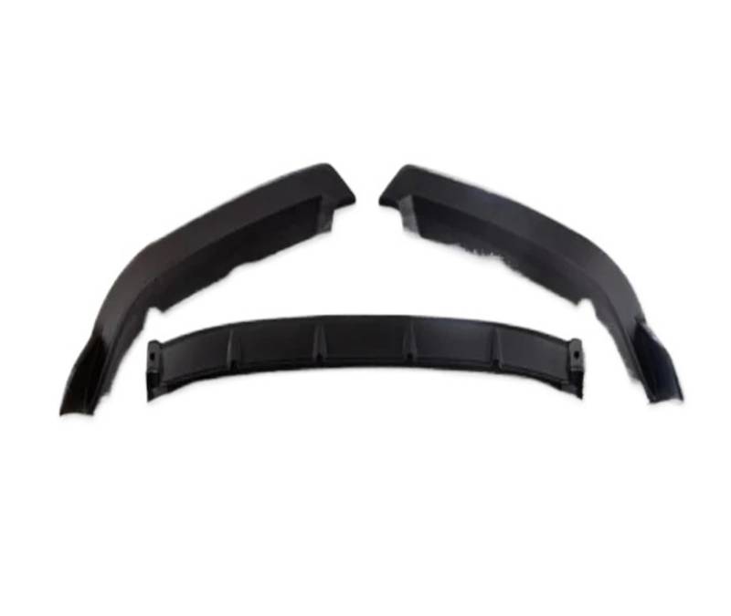 DDGHAE Auto Vorderen Stoßfänger Kompatibel for Civic 2019 2020 2021 2022 3Pcs/1set ABS Lip Splitter Diffusor Lip(ABS matte black) von DDGHAE