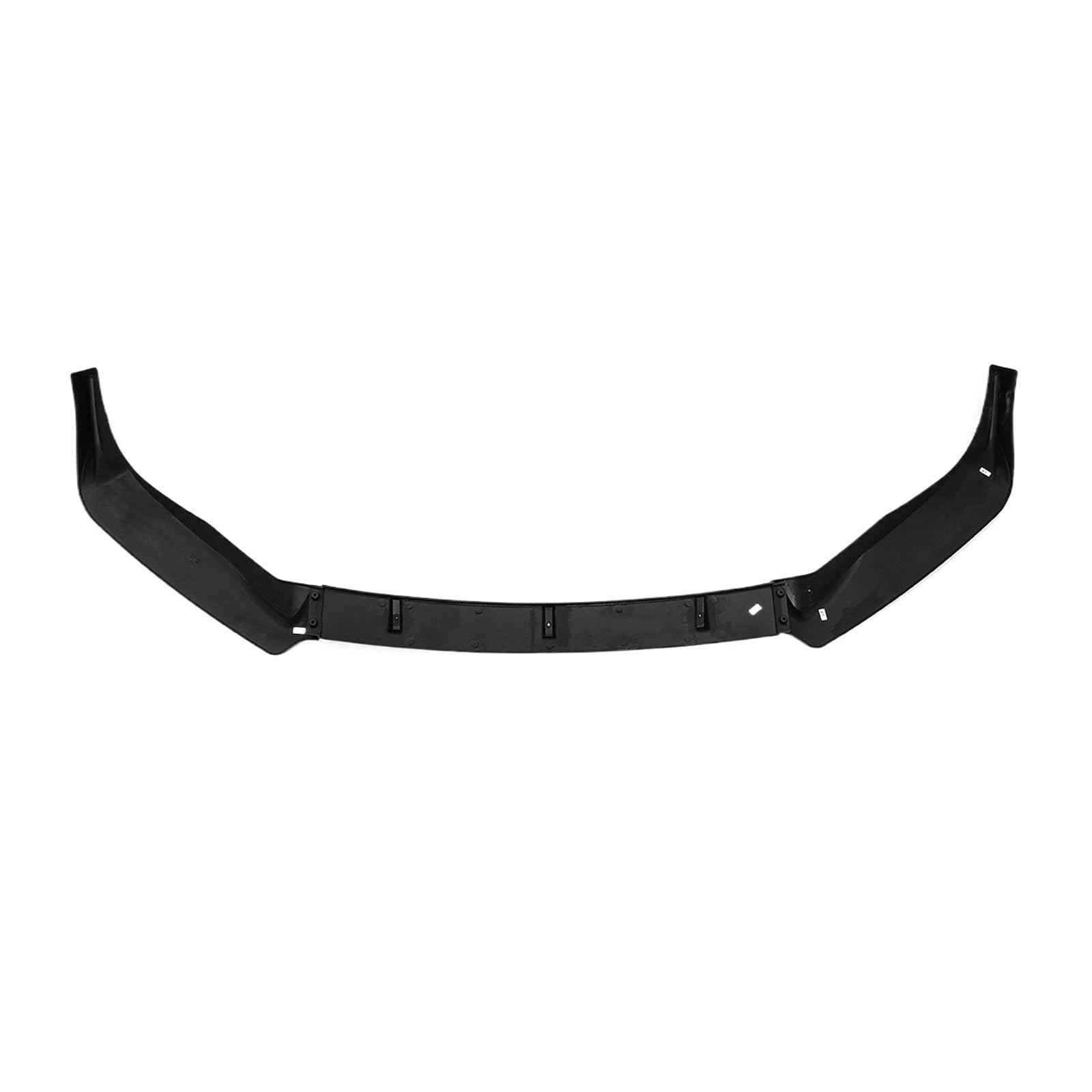 DDGHAE Auto Vorderen Stoßfänger Kompatibel for Focus 2019 3PCS Lip Splitter Diffusor Schutz Schutz Körper Kit Spoiler(Gloss Black) von DDGHAE