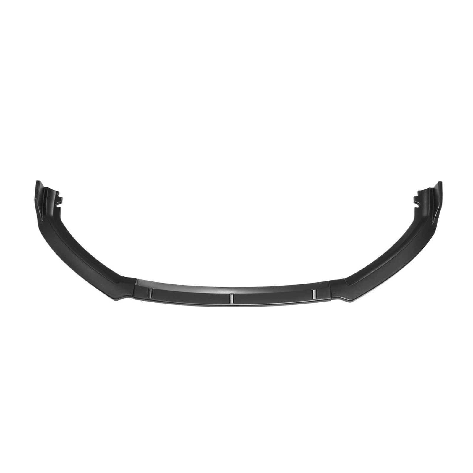DDGHAE Auto Vorderen Stoßfänger Kompatibel for Focus 2019 3PCS Lip Splitter Diffusor Schutz Schutz Körper Kit Spoiler(Matte Black) von DDGHAE