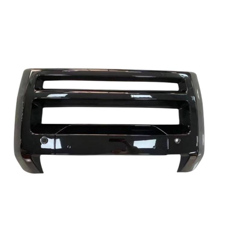 DDGHAE Auto Vorderen Stoßfänger Kompatibel for Land Rover Defender 90 110 2020 2021 2022 2023 ABS Diffusor Spoiler Protector Schutz Skid Platte(ABS bright black) von DDGHAE