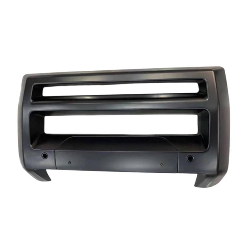DDGHAE Auto Vorderen Stoßfänger Kompatibel for Land Rover Defender 90 110 2020 2021 2022 2023 ABS Diffusor Spoiler Protector Schutz Skid Platte(ABS matte black) von DDGHAE