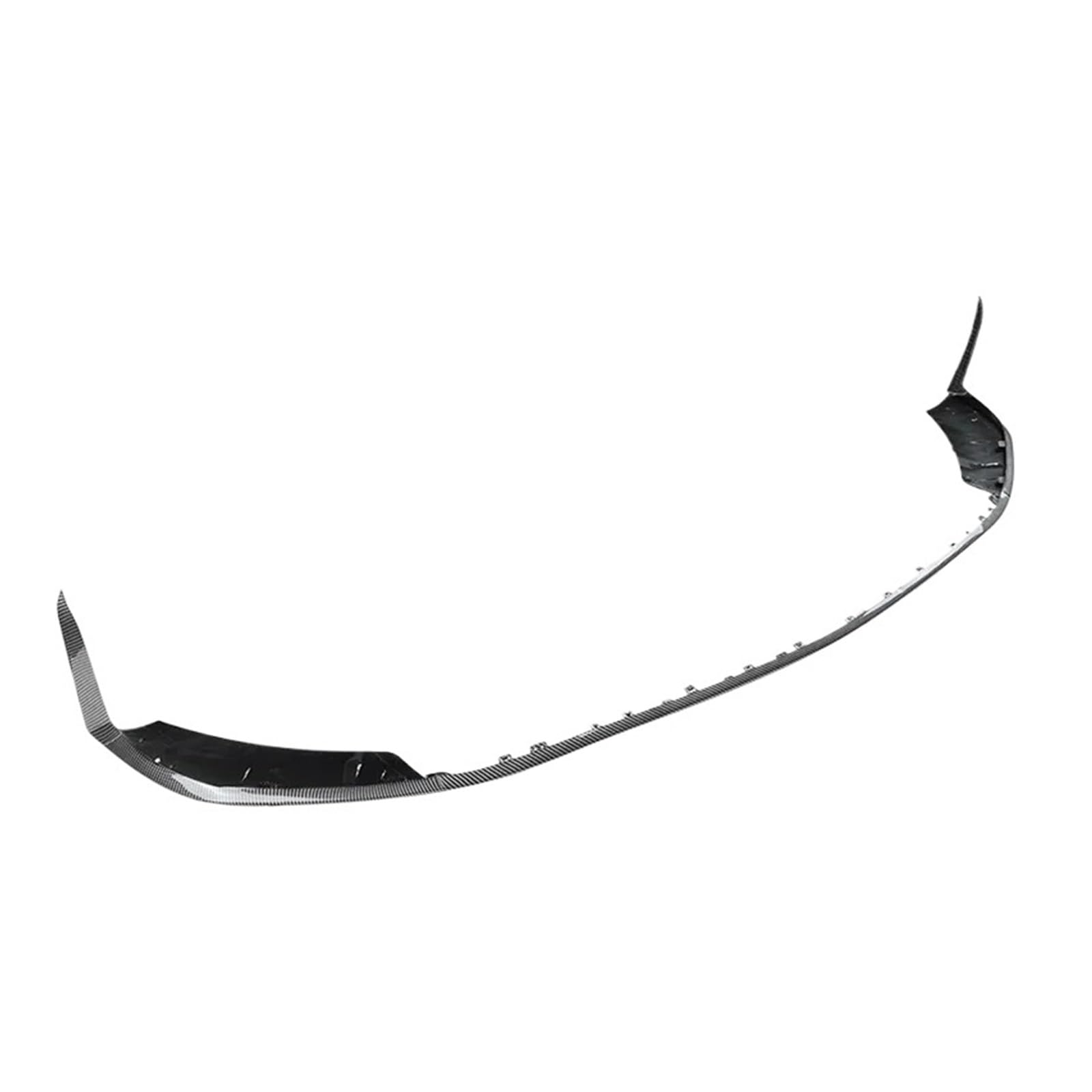 DDGHAE Auto Vorderen Stoßfänger Kompatibel for Mercedes Benz C Klasse W206 S206 C200 C260 C43 AMG 2022 2023 2024 Lip Diffusor Spoiler tuning Protector(Carbon Look) von DDGHAE