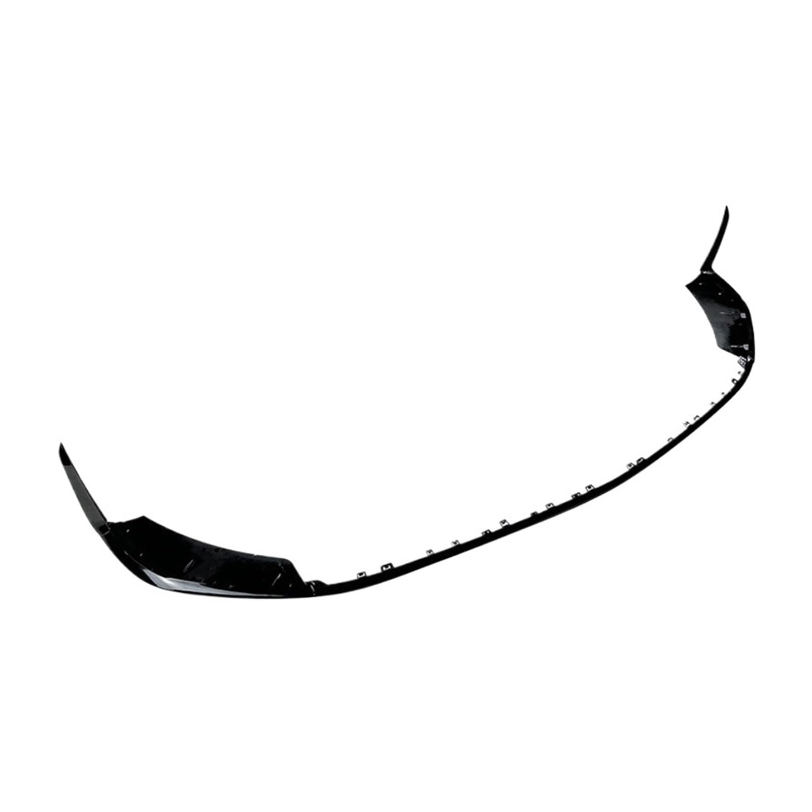 DDGHAE Auto Vorderen Stoßfänger Kompatibel for Mercedes Benz C Klasse W206 S206 C200 C260 C43 AMG 2022 2023 2024 Lip Diffusor Spoiler tuning Protector(Gloss Black) von DDGHAE