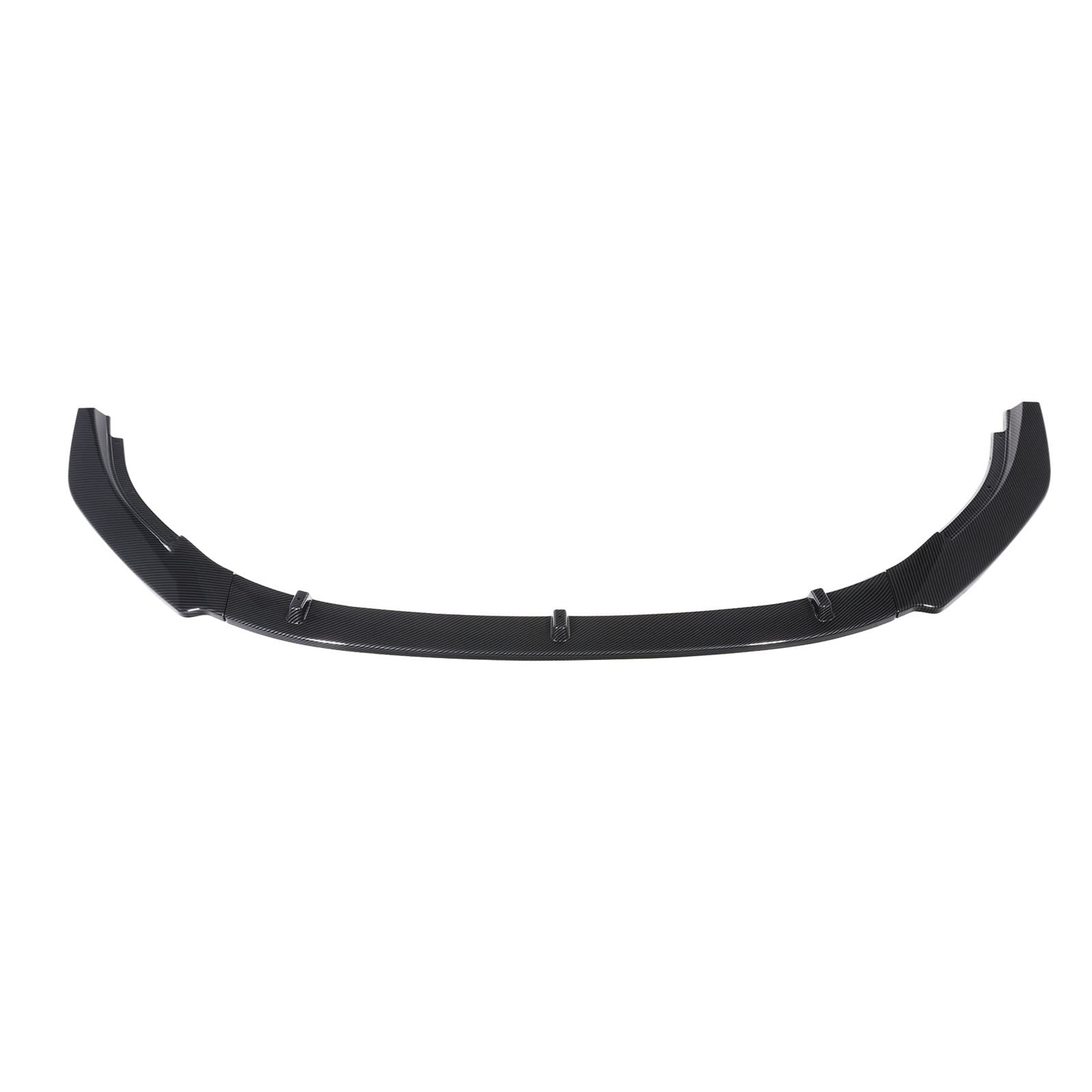 DDGHAE Auto Vorderen Stoßfänger Kompatibel for VW Golf 6 MK6 GTI GTD 2010 2011 2012 2013 Splitter Lip Diffusor Body Kit Spoiler Schutz(Carbon Fiber Look) von DDGHAE