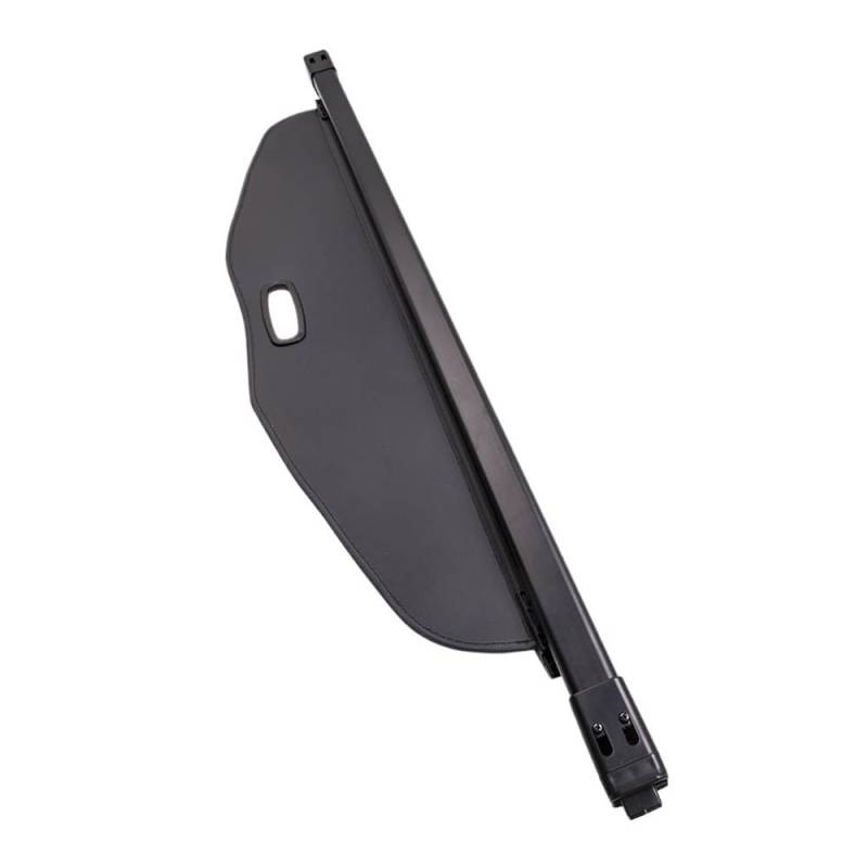 DDGHAE Einziehbare Kofferraumabdeckung aus schwarzem Canvas, kompatibel mit Nissan Rogue X-Trail 2014 2015 2016 2017 | Laderaumabdeckung und Sichtschutz | rutschfest und Schutz von DDGHAE