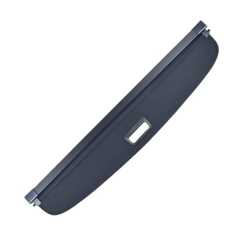 DDGHAE Einziehbare Kofferraumabdeckung kompatibel mit Audi Q3 2010 2011 2012 2013 2014 2015 2016 2017 2018 | Schwarzer Sichtschutz und Sicherheitstrennwand | Rutschfestes Design(PU) von DDGHAE