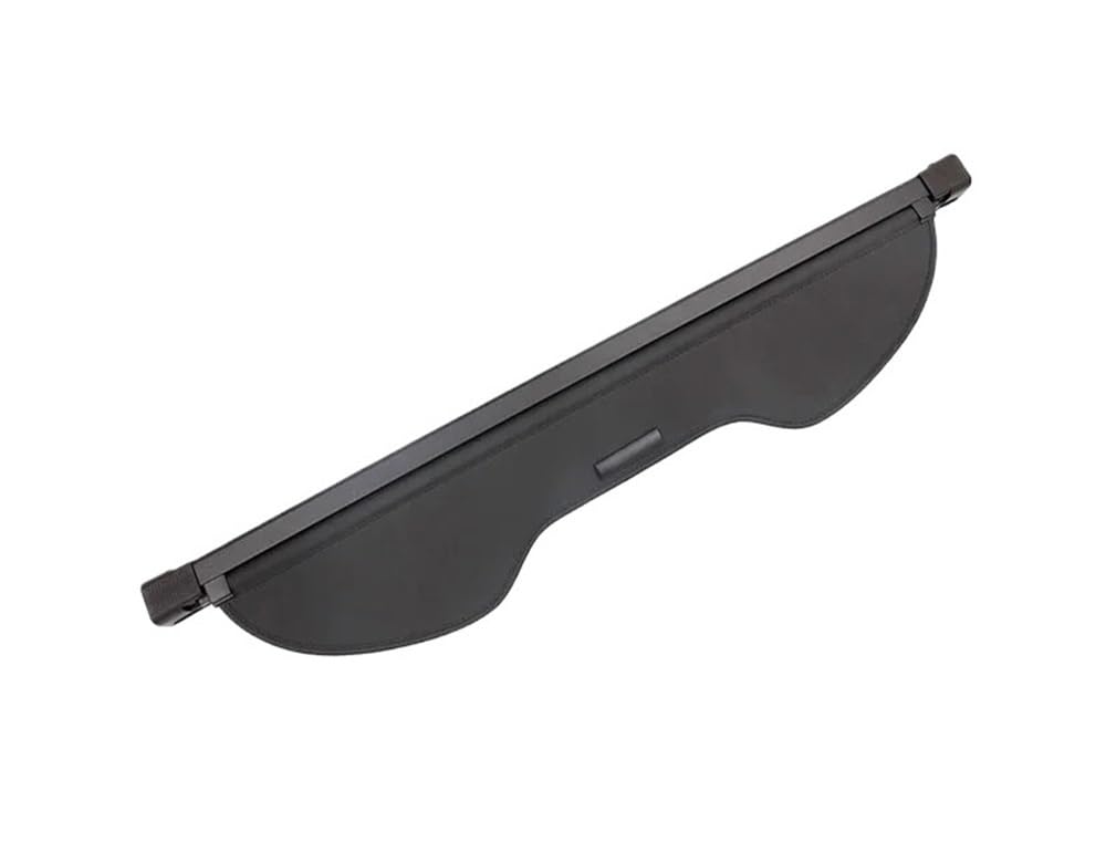 DDGHAE Einziehbare Laderaumabdeckung for das Auto, kompatibel mit Ford Escape Kuga 2013 2014 2015 2016 2017 2018 2019, Sonnenschutz, Vorhang, Trennwand, Sichtschutz, Sicherheitszubehör(Black) von DDGHAE
