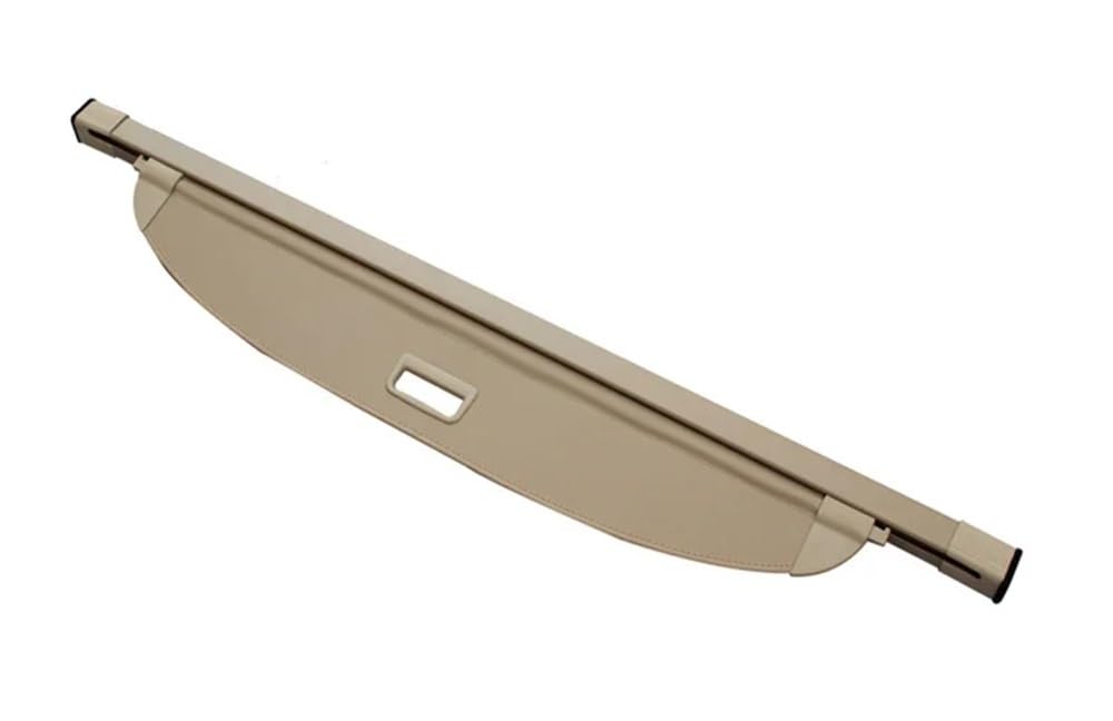 DDGHAE Einziehbare Laderaumabdeckung for das Auto, kompatibel mit Infiniti QX50 2018 2019 2020 2021 2022 2023 2024 2025, Sonnenschutz, Vorhang, Trennwand, Sichtschutz, Sicherheitszubehör(Beige1) von DDGHAE