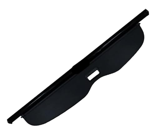 DDGHAE Einziehbare Laderaumabdeckung for das Auto, kompatibel mit Jeep Grand Cherokee 2017–2022, Sonnenschutzvorhang, Trennwand, Sichtschutz, Sicherheitszubehör, Laderaumabdeckung(Black) von DDGHAE
