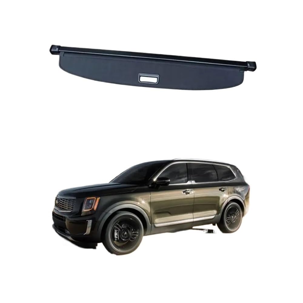 DDGHAE Einziehbare Laderaumabdeckung for das Auto, kompatibel mit KIA Telluride 2020. Sicherheitsschild, Gepäckvorhang for das Heck, einziehbare Trennwand, Sichtschutz, Autozubehör DDGHAE Einziehbare Laderaumabdeckung for das Auto, kompatibel mit KIA Telluride 2020. Sicherheitsschild, Gepäckvorhang for das Heck, einziehbare Trennwand, Sichtschutz, Autozubehör von DDGHAE