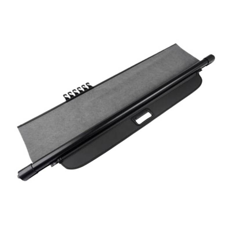DDGHAE Einziehbare Schwarze Kofferraumabdeckung, kompatibel mit Jeep Cherokee 2019 2020 2021 2022 2023 | Laderaumabdeckung und Diebstahlschutz | Robustes Design von DDGHAE