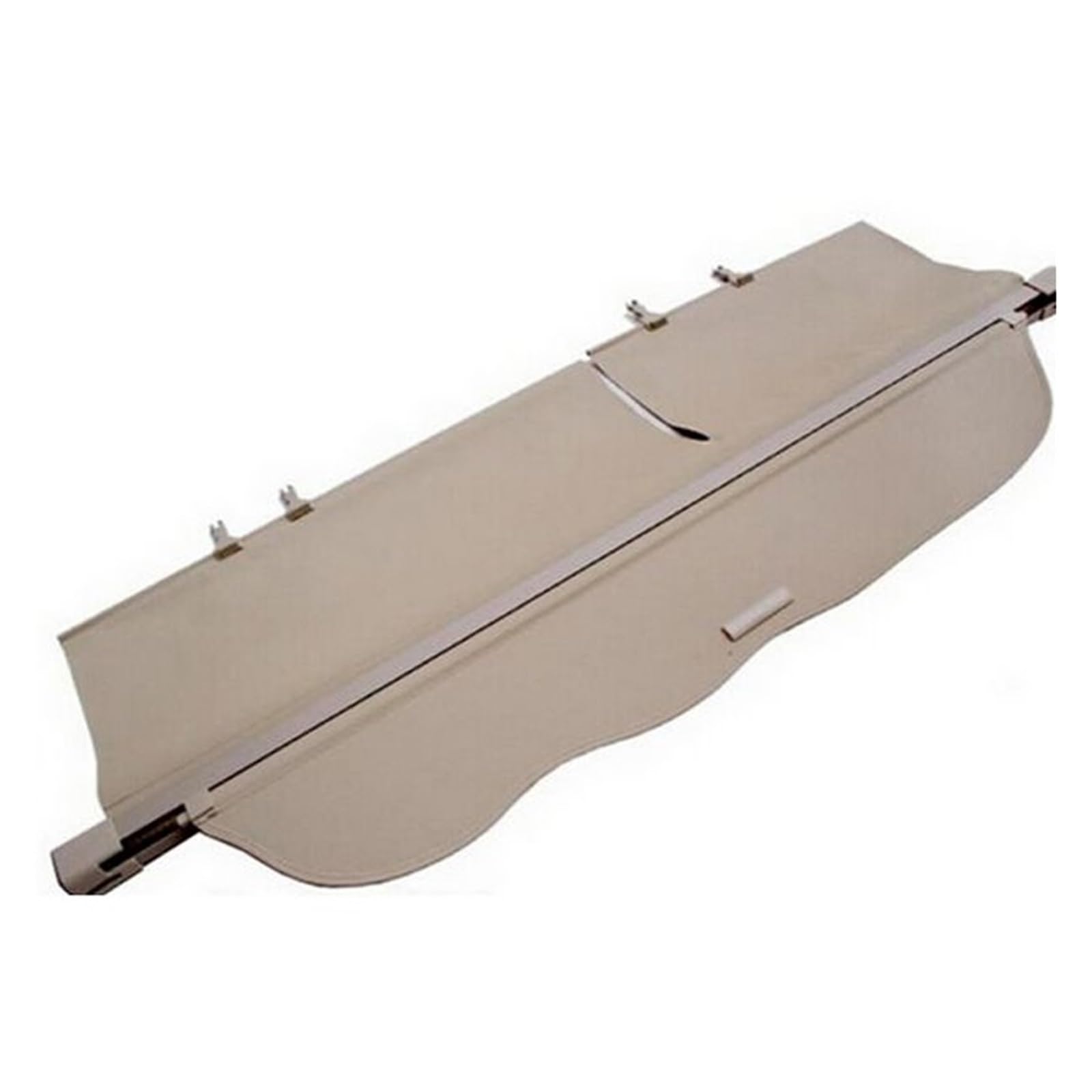 DDGHAE Einziehbare hintere Laderaumabdeckung, kompatibel mit Lexus 2010–2023 GX460 GX 460 2022 2021 2020, Innendesign-Zubehör, Trennwand, Aufbewahrungsvorhang(Black) von DDGHAE