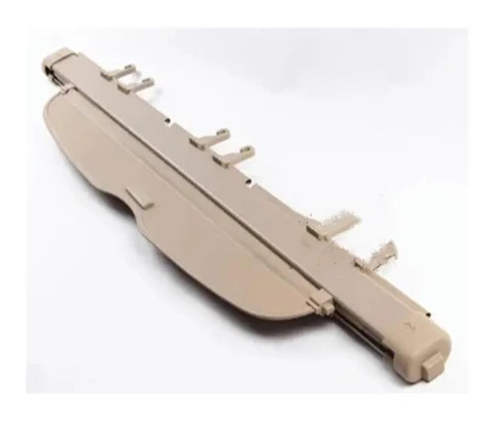 DDGHAE Einziehbare hintere Laderaumabdeckung for Subaru Forester 2008 2009 2010 2011 2012, Sichtschutz for den Kofferraum, Sicherheitsschild, Schatten, Dehnbare Teile(Beige1) von DDGHAE