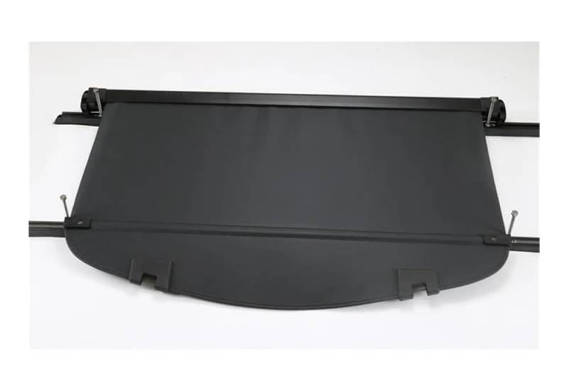DDGHAE Einziehbare schwarze Kofferraumabdeckung aus Segeltuch, kompatibel mit Mazda CX-5 2017 2018 2019 2020 2021 2022 2023 2024 2025 | Sichtschutz und Sicherheitstrennwand | Rutschfester Ladungsschut von DDGHAE