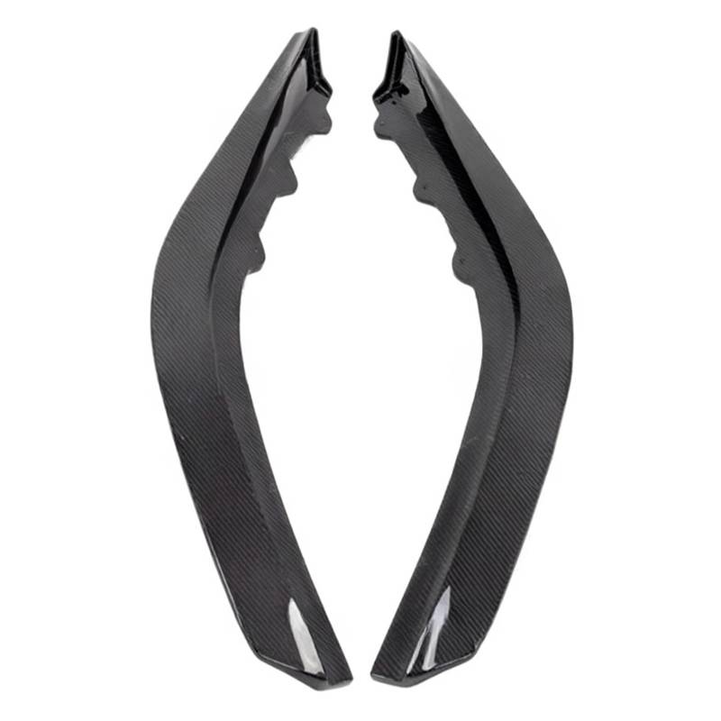 DDGHAE Ersatz for die vordere Stoßstange, kompatibel mit Ferrari F458 Italia/Spider 2011 2012–2013 (JSKFR5811071). Frontsplitter aus Kohlefaser im JSK-Stil von DDGHAE