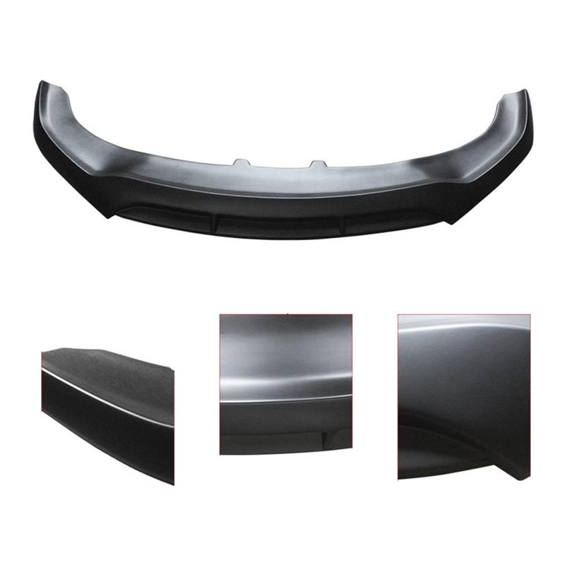 DDGHAE Frontstoßstange Kompatibel for Dodge Charger 2019-2022 Widebody Lip Splitter Stoßstange Körper Spoiler, Frontlippe(Matte Black) von DDGHAE