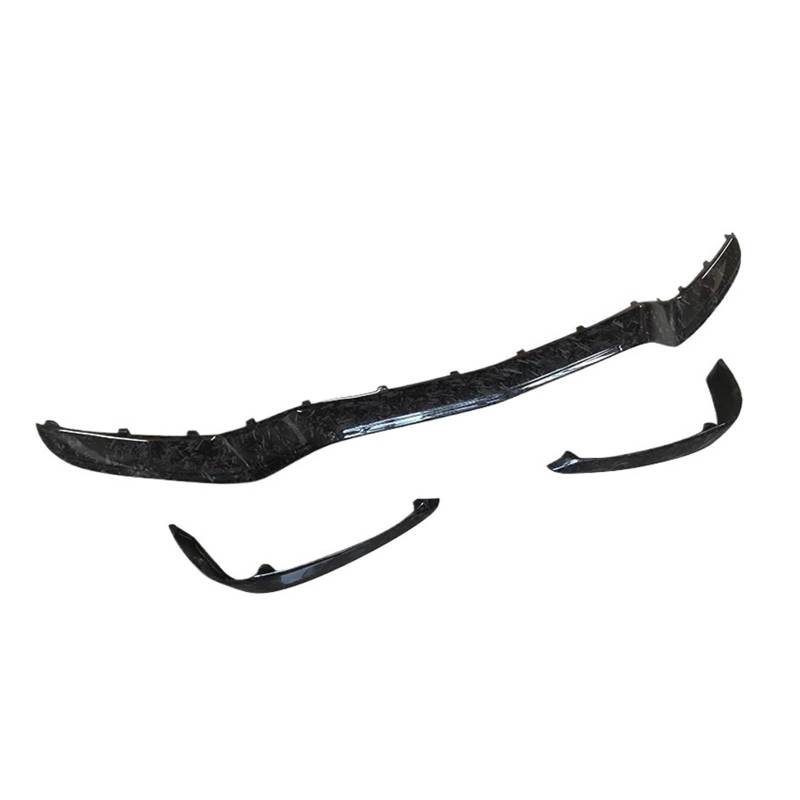 DDGHAE Frontstoßstange Kompatibel for Mercedes Benz C205 W205 C63 C63S Geschmiedete Kohlefaserlippe Autoteile Body Kit Sport von DDGHAE
