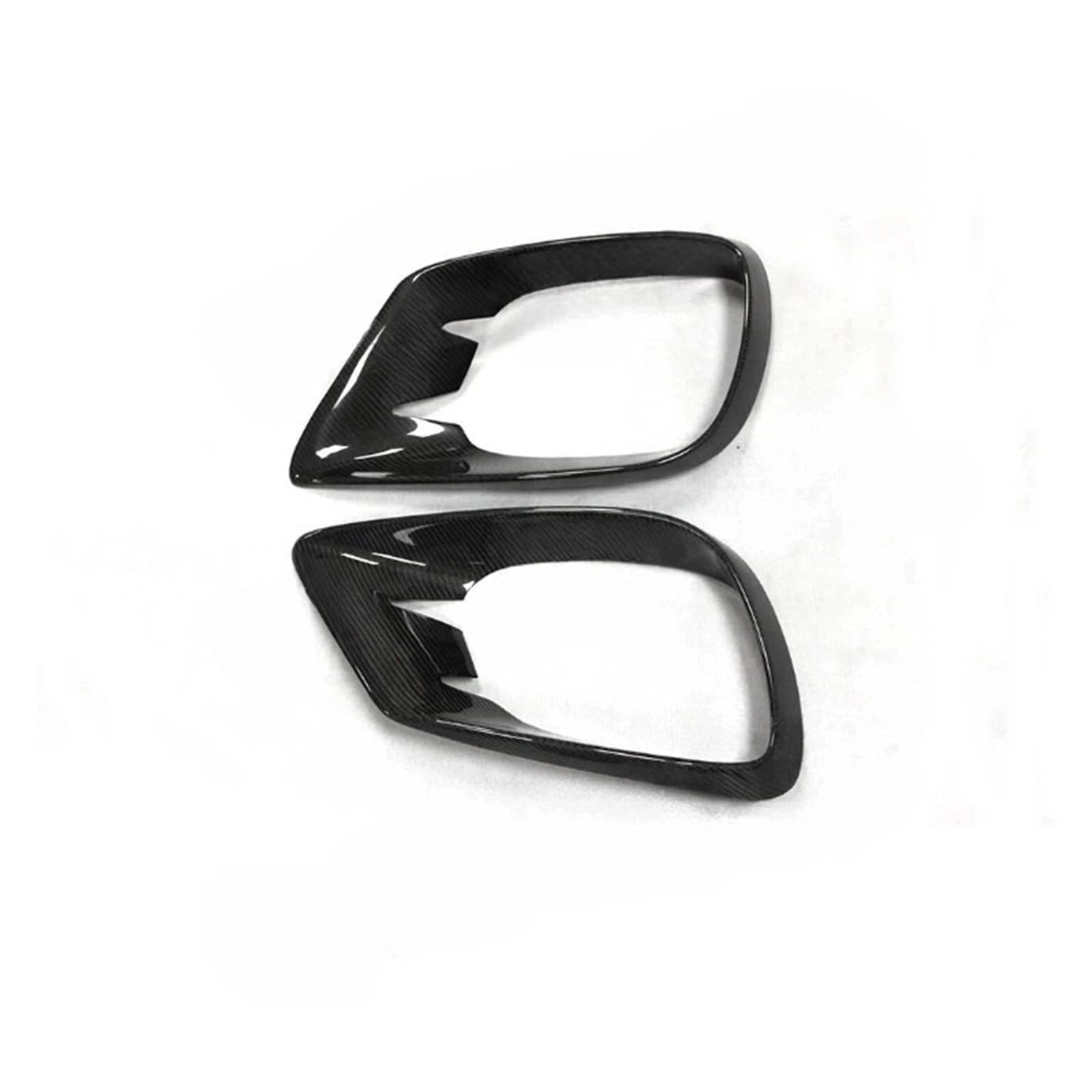 DDGHAE Frontstoßstange Kompatibel for Mercedes Benz E-Klasse C238 2017 2018-2019, for Sportcoupé Kohlefaser-Nebelscheinwerfer-Entlüftungsrahmen-Netzabdeckung(Wet Carbon Fiber) von DDGHAE