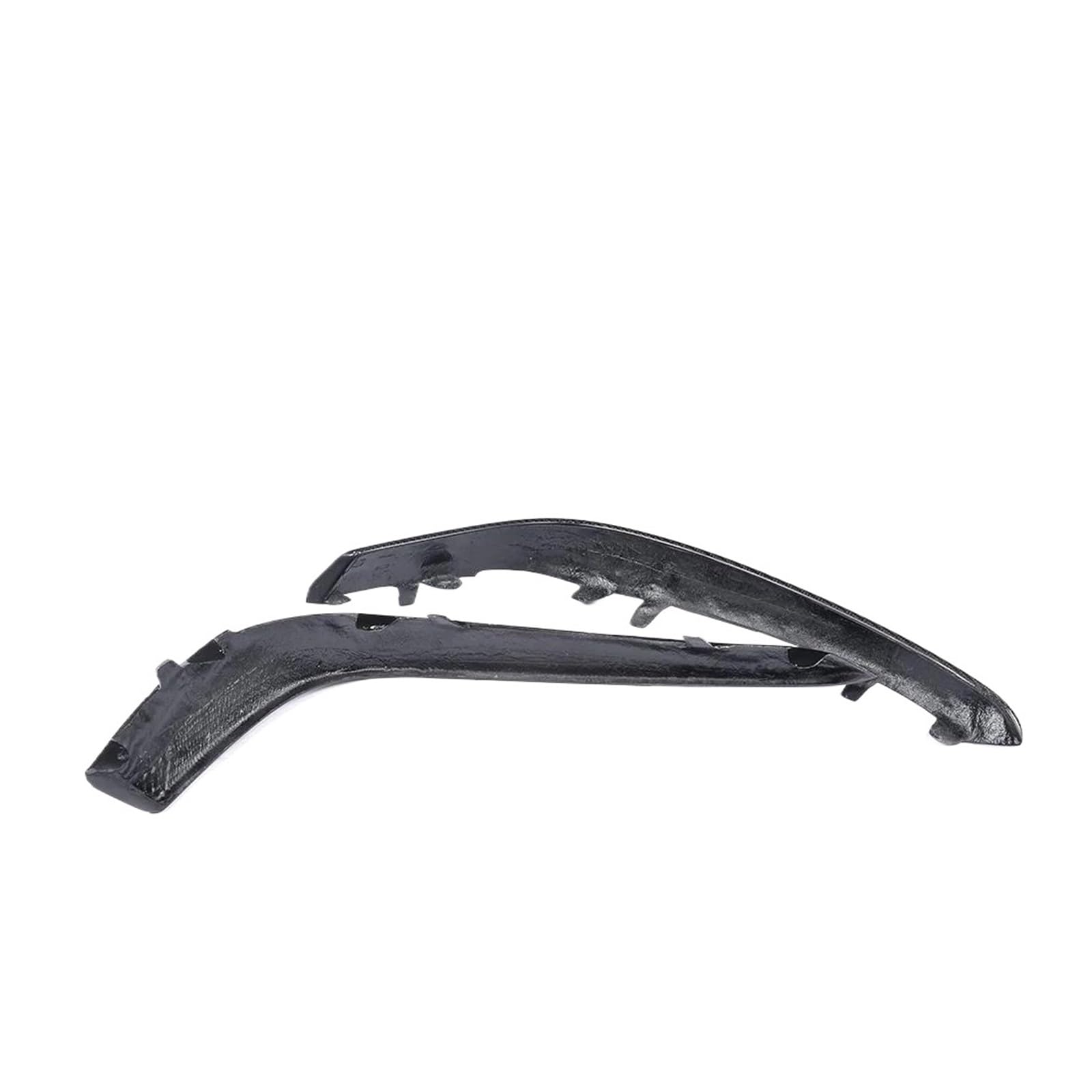 DDGHAE Frontstoßstange Kompatibel for Mercedes W205 C63 AMG Carbon Splitter Canards Entlüftungsabdeckung, Carbon Fiber Car Fog Bumper Canards von DDGHAE