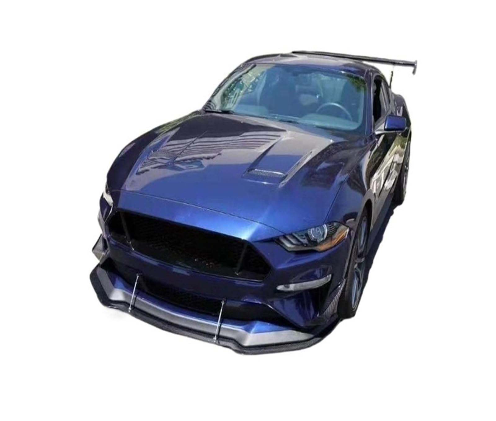 DDGHAE Frontstoßstange Kompatibel for Mustang 2018 2019,Carbon Fiber Lip Spoiler Auto Auto Diffusor DDGHAE Frontstoßstange Kompatibel for Mustang 2018 2019,Carbon Fiber Lip Spoiler Auto Auto Diffusor von DDGHAE