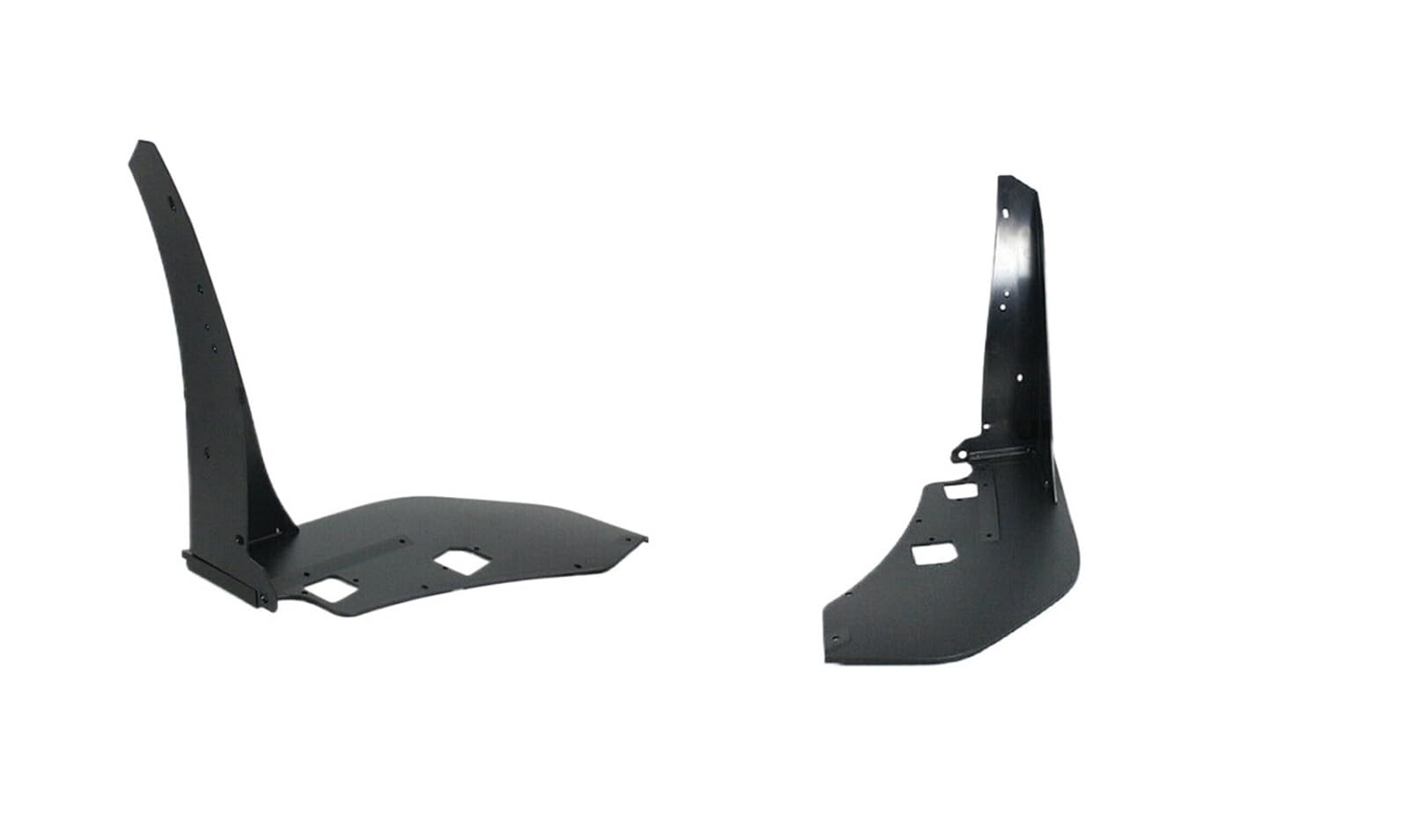 DDGHAE Frontstoßstange Kompatibel for Mustang GT500 2015-2021 Stil Ecke Spoiler Winglet Splitter Matte Balck ABS von DDGHAE