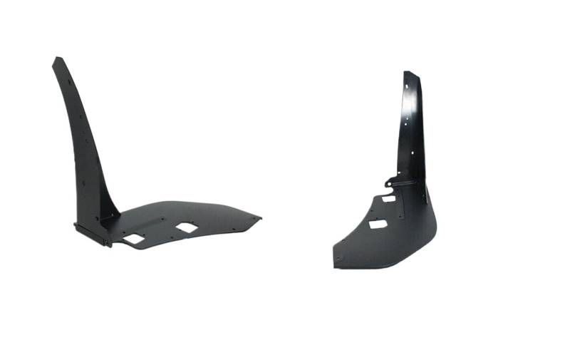 DDGHAE Frontstoßstange Kompatibel for Mustang GT500 2015-2021 Stil Ecke Spoiler Winglet Splitter Matte Balck ABS von DDGHAE