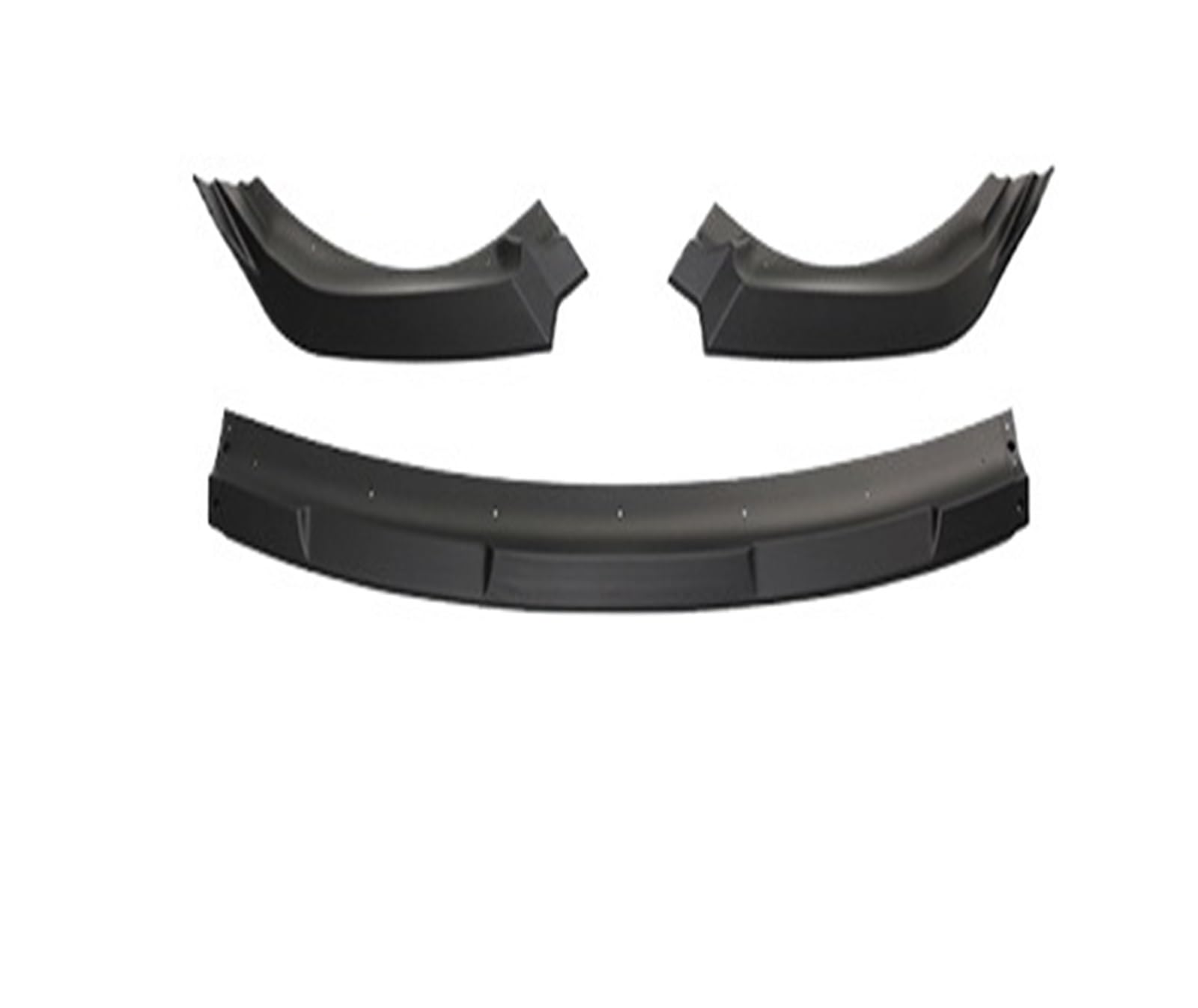 DDGHAE Frontstoßstange Kompatibel for Nissan X-Trail Kompatibel for Rogue 2017 2018 2019 2020 Lippe Unterer Kühlergrill Spoilerschutz Body Kit Diffusorverkleidung Auto-Styling(Matt black) von DDGHAE