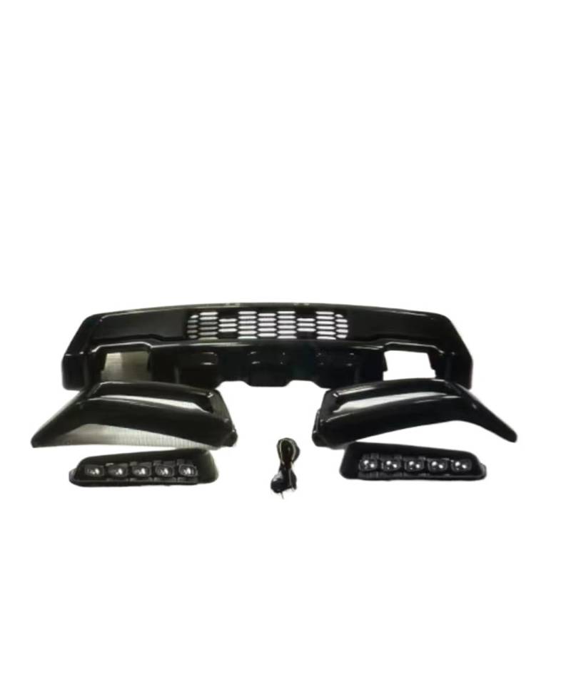 DDGHAE Frontstoßstange Kompatibel for Raptor F150 2009-2014 2021-2023 F150 Upgrade Raptor(09-14 black) von DDGHAE