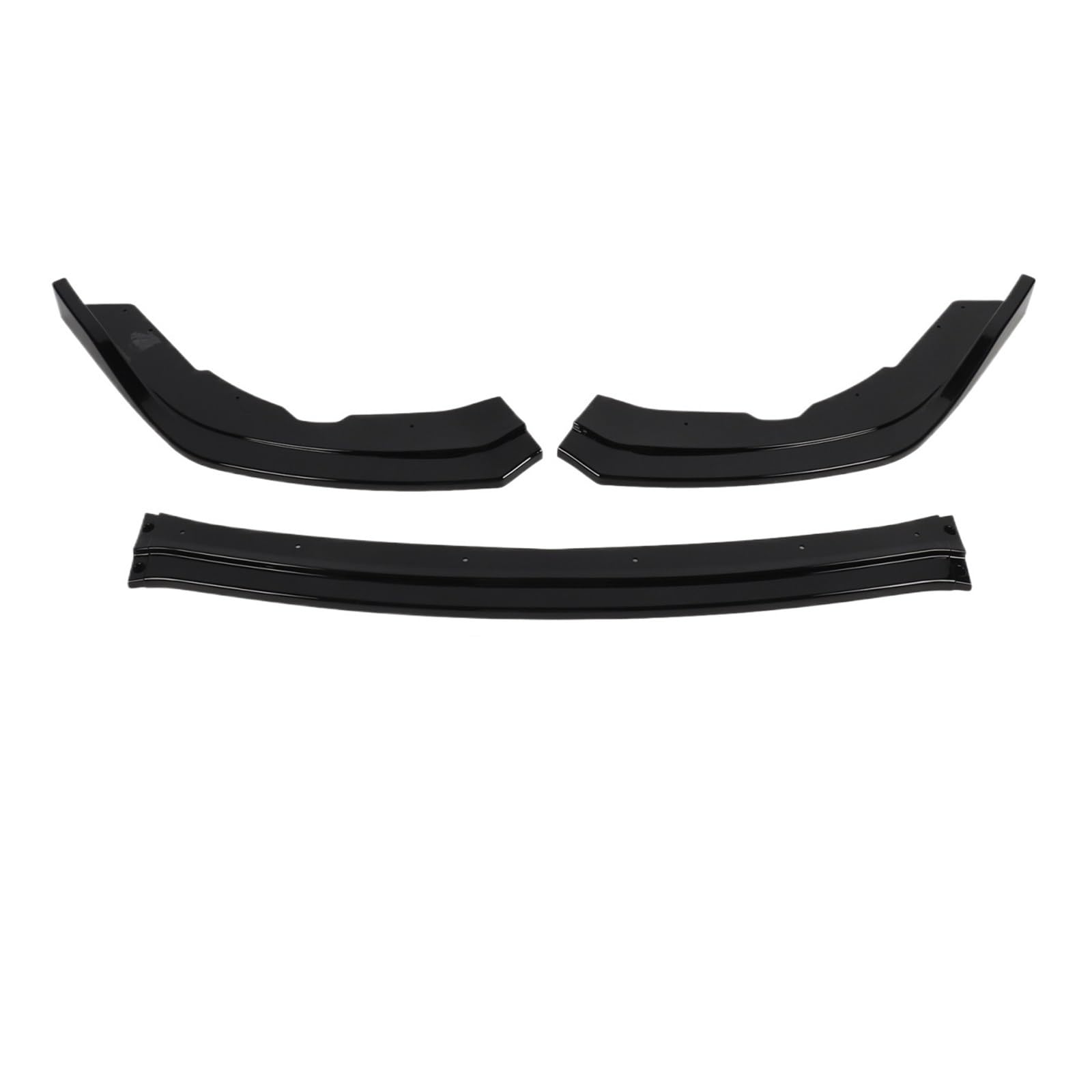 DDGHAE Frontstoßstange Kompatibel for Subaru Impreza WRX STI, Lippenspoiler 3-Segment-Typ Autostoßstangenlippensplitter-Diffusor-Bodykit(Style 1) von DDGHAE