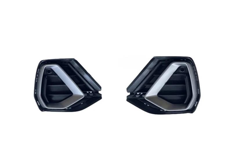 DDGHAE Frontstoßstange Nebelscheinwerfer Kühlergrill Abdeckung Kompatibel for Audi Q3 Sline S-line 2019 2020 2021 2022, Auto Links Rechts Seite(A pair) von DDGHAE