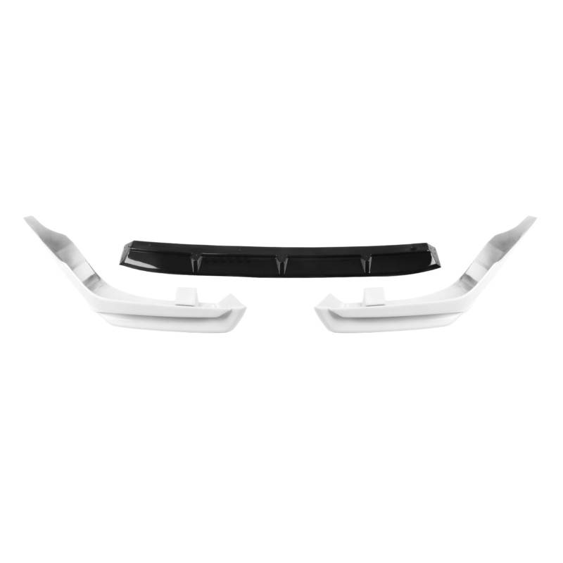 DDGHAE Frontstoßstange kompatibel for Civic 2022–2024 Spoilerlippe + unteres Seitensplitter-Eckabdeckungs-Bodykit(WHITE) von DDGHAE