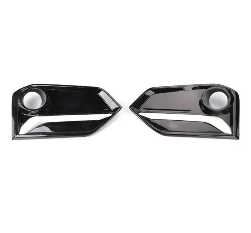 DDGHAE Frontstoßstange kompatibel for Civic FK7 Schrägheck 2021, dekorativer Kühlergrill, Nebelscheinwerfer(BLACK WHITE) von DDGHAE